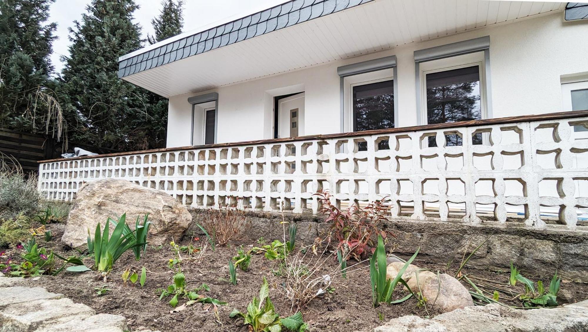 Haus Kleiner Findling Im Lausitzer Seenland Tätzschwitz 外观 照片